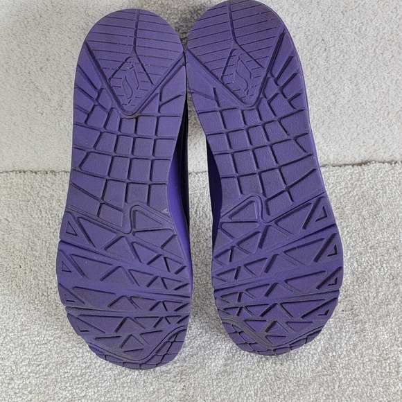 Skechers Uno Night Shades Purple Memory Foam Street Sneakers Sz 10 - Picture 12 of 12